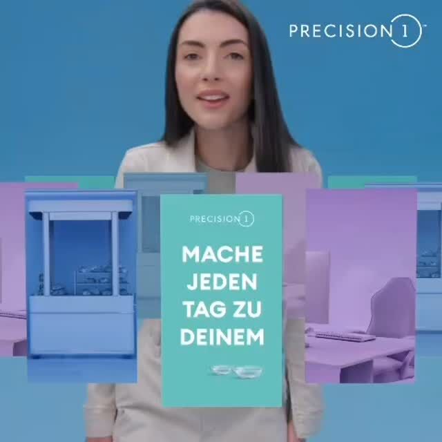 Tageslinse von Precision 1 👀mache jeden Tag zu deinem!!! 👌🏻👍🏻

#brillenbinder 
#deinoptiker #kontaktlinsen #visithallein